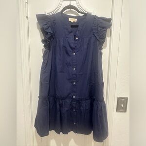 NWOT listicle button up dress
